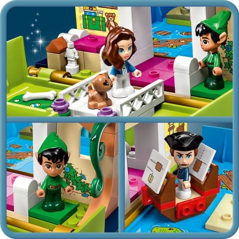 LEGO® ǀ Disney Peter Pan ve Wendy'nin Hikaye Kitabı Macerası 43220