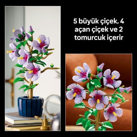 LEGO® Botanicals Japon Gülü Yetişkinler için Yapım Seti 10372
