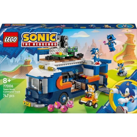 LEGO® Sonic the Hedgehog™ Sonic Takımı Komuta Kamyonu Video Oyunu Oyuncağı 77006