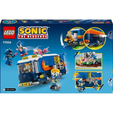 LEGO® Sonic the Hedgehog™ Sonic Takımı Komuta Kamyonu Video Oyunu Oyuncağı 77006