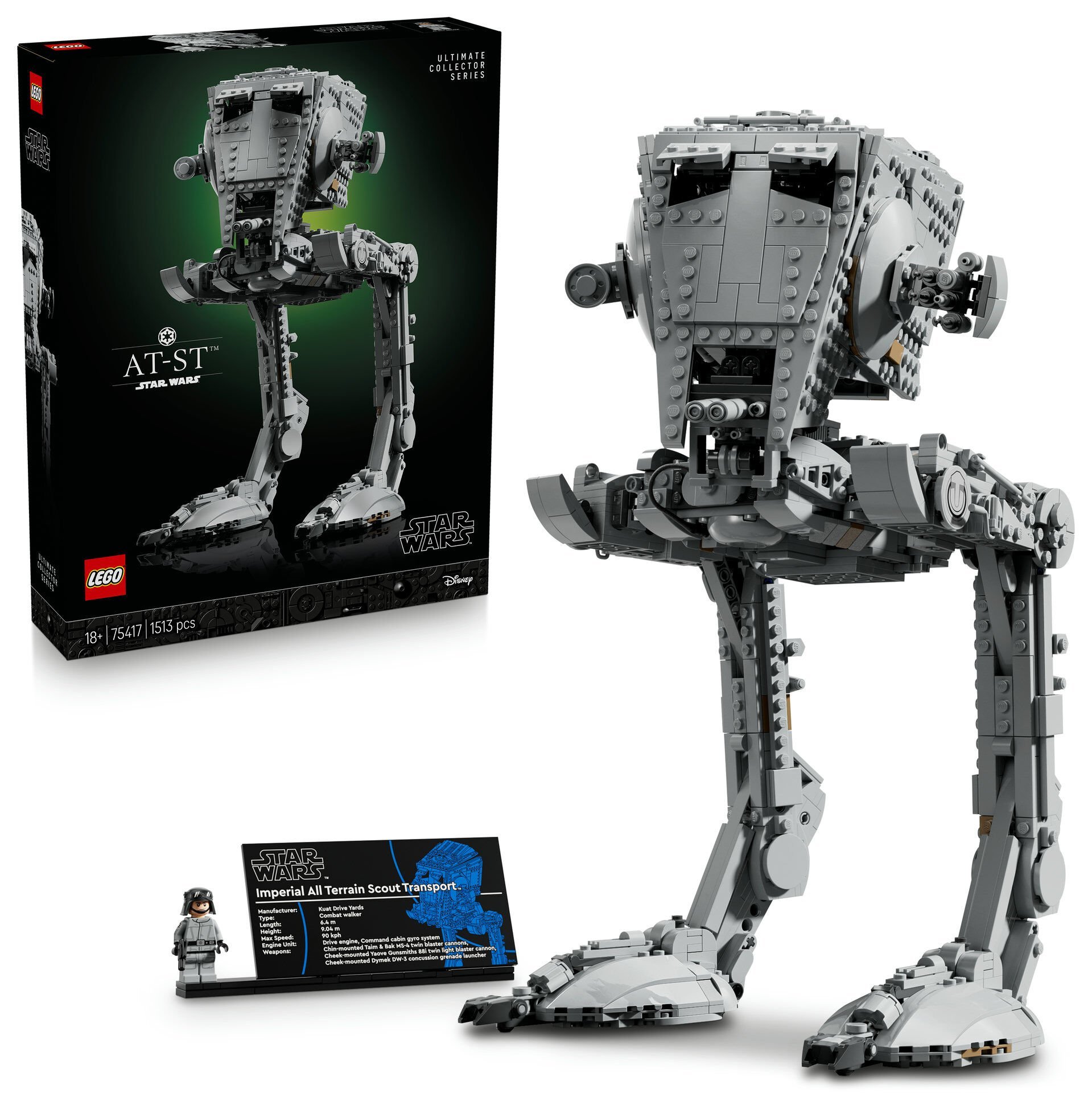 LEGO® Star Wars™ AT-ST™ Walker Yetişkinler için Yapım Seti 75417