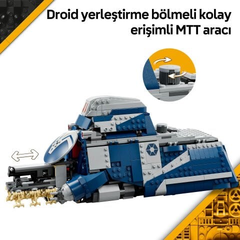 LEGO® Star Wars: Klon Savaşları Felucia Savaşı Ayrılıkçı TNG Seti 75435