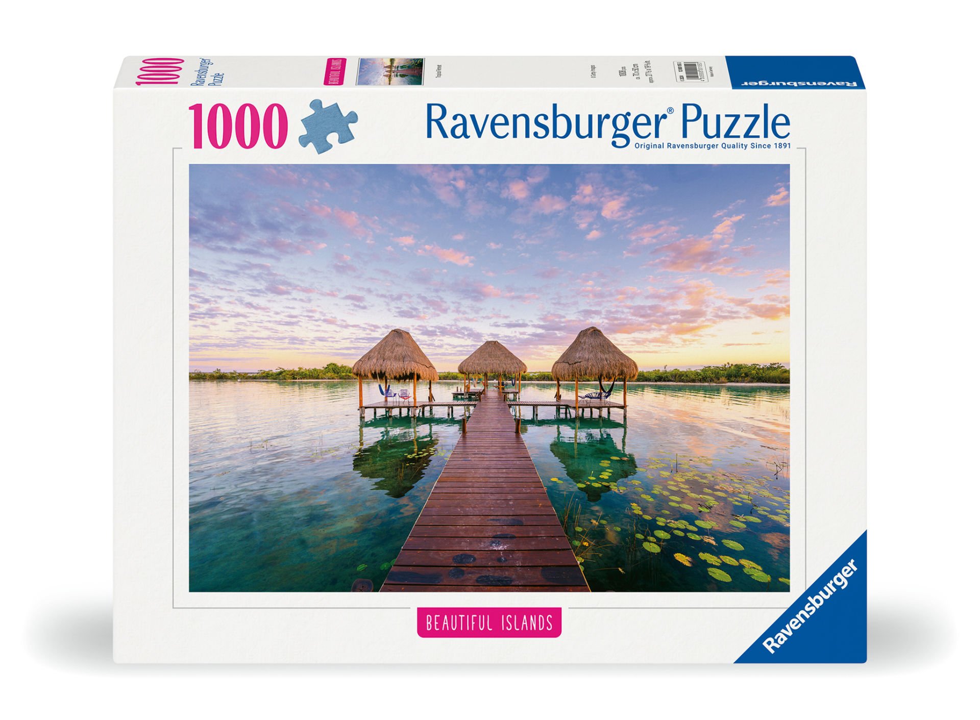 1000p Puzzle Tropik Ada Manzarası