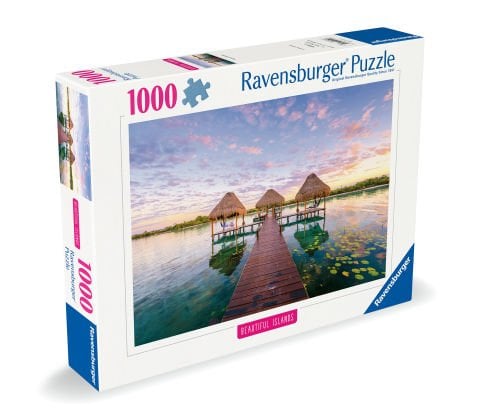 1000p Puzzle Tropik Ada Manzarası