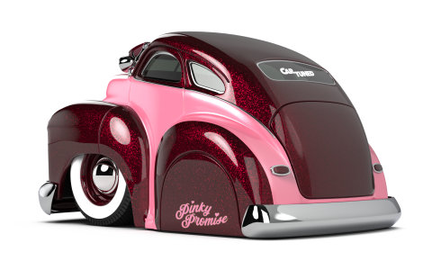 CarTuned S2 1947 Chevy Fleetline - Pembe Lowrider Araba