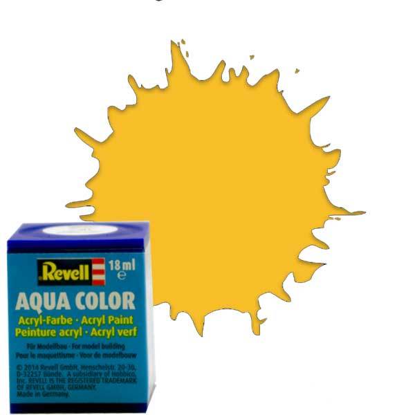 Revell Aqua Color Mat Sarı 18ml-36115