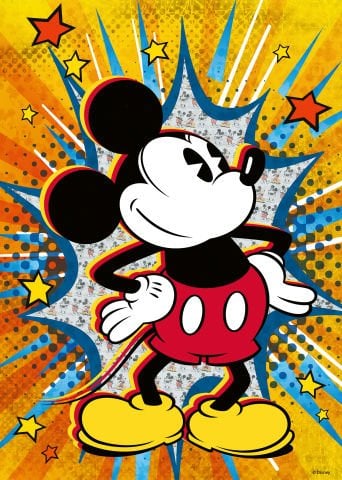 1000p  Puzzle Retro Mickey