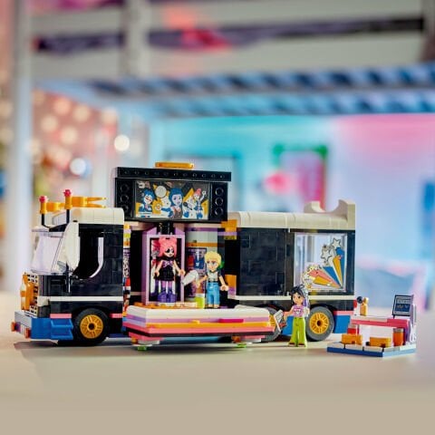 LEGO® Friends Pop Star Müzik Turne Otobüsü 42619