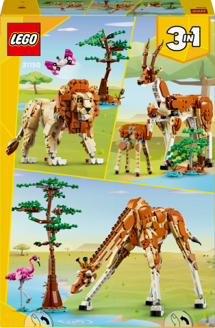 LEGO® Creator Vahşi Safari Hayvanları 31150