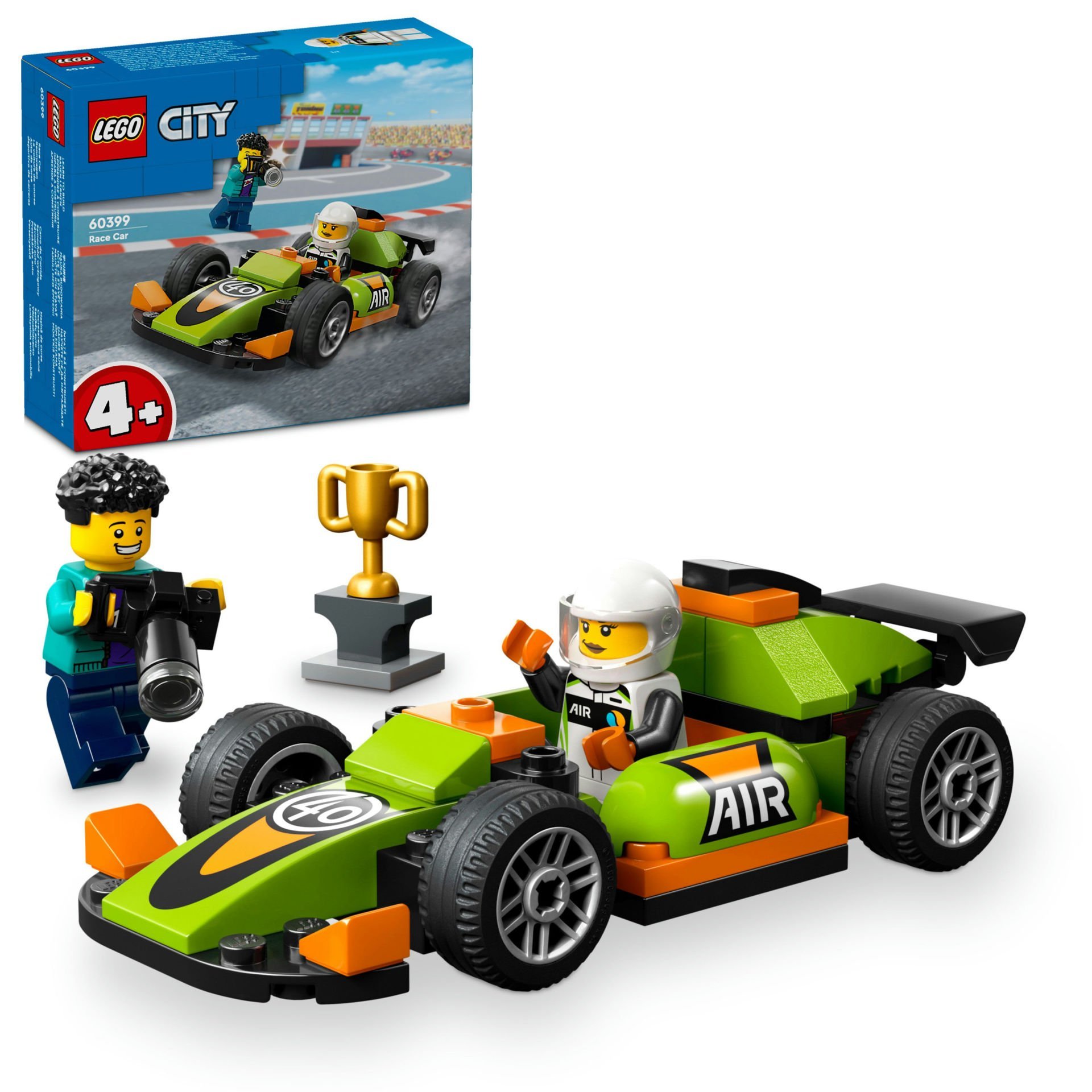 LEGO® City Yeşil Yarış Arabası 60399