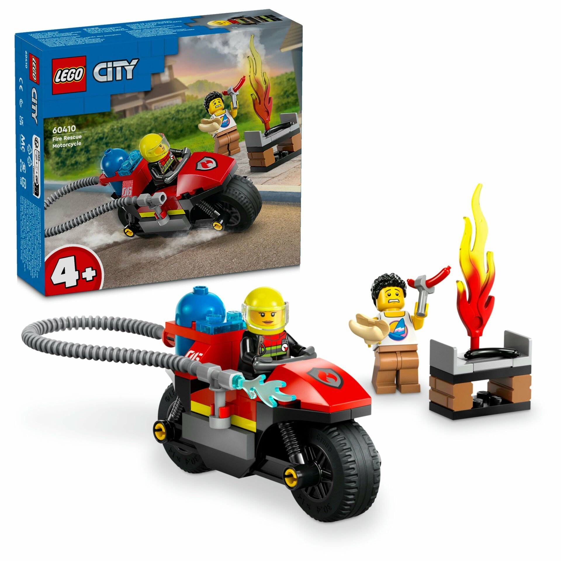 LEGO® City İtfaiye Kurtarma Motosikleti 60410