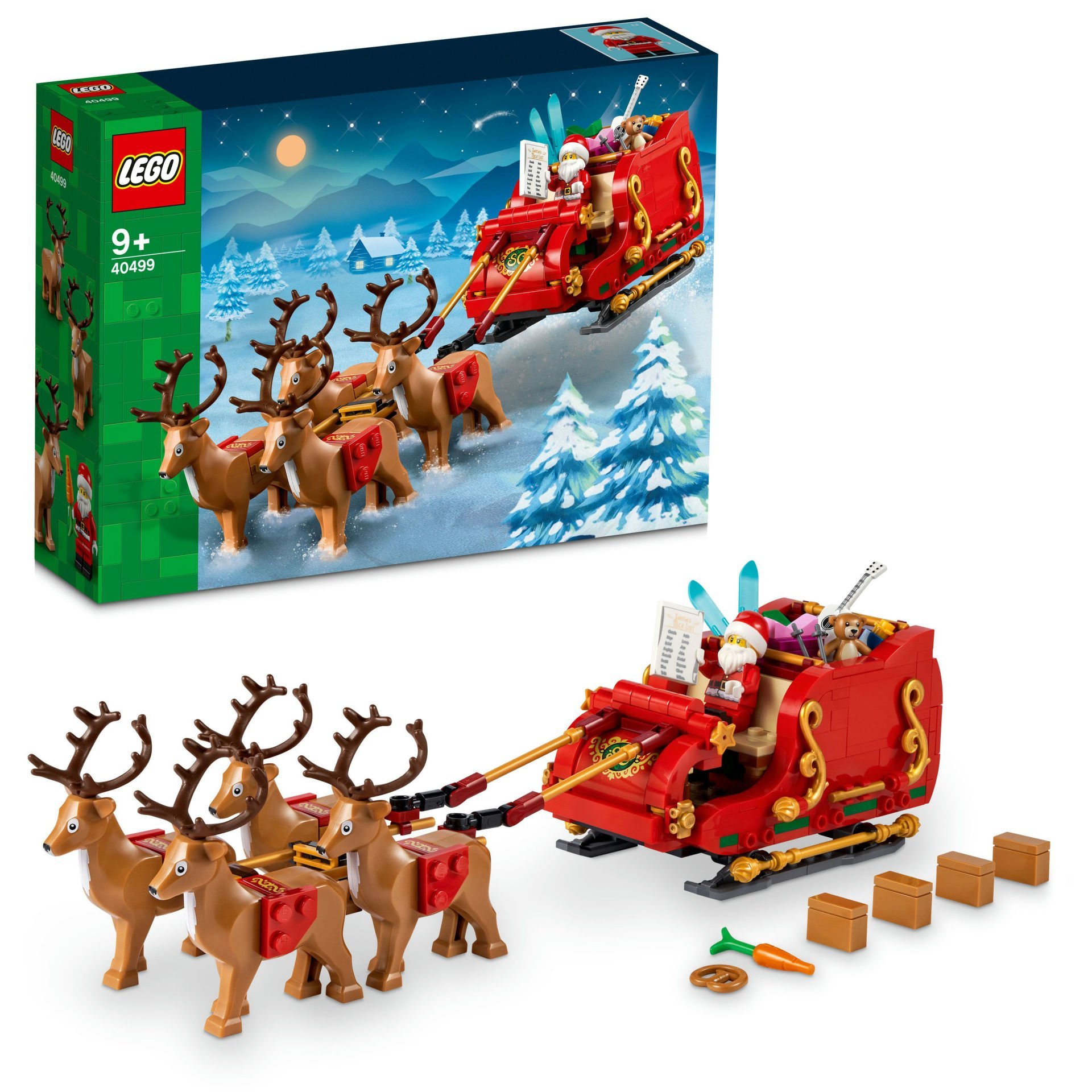 LEGO® Noel Baba’nın Kızağı Oyuncağı 40499