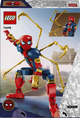 LEGO® Marvel Iron Örümcek Adam Yapım Figürü 76298