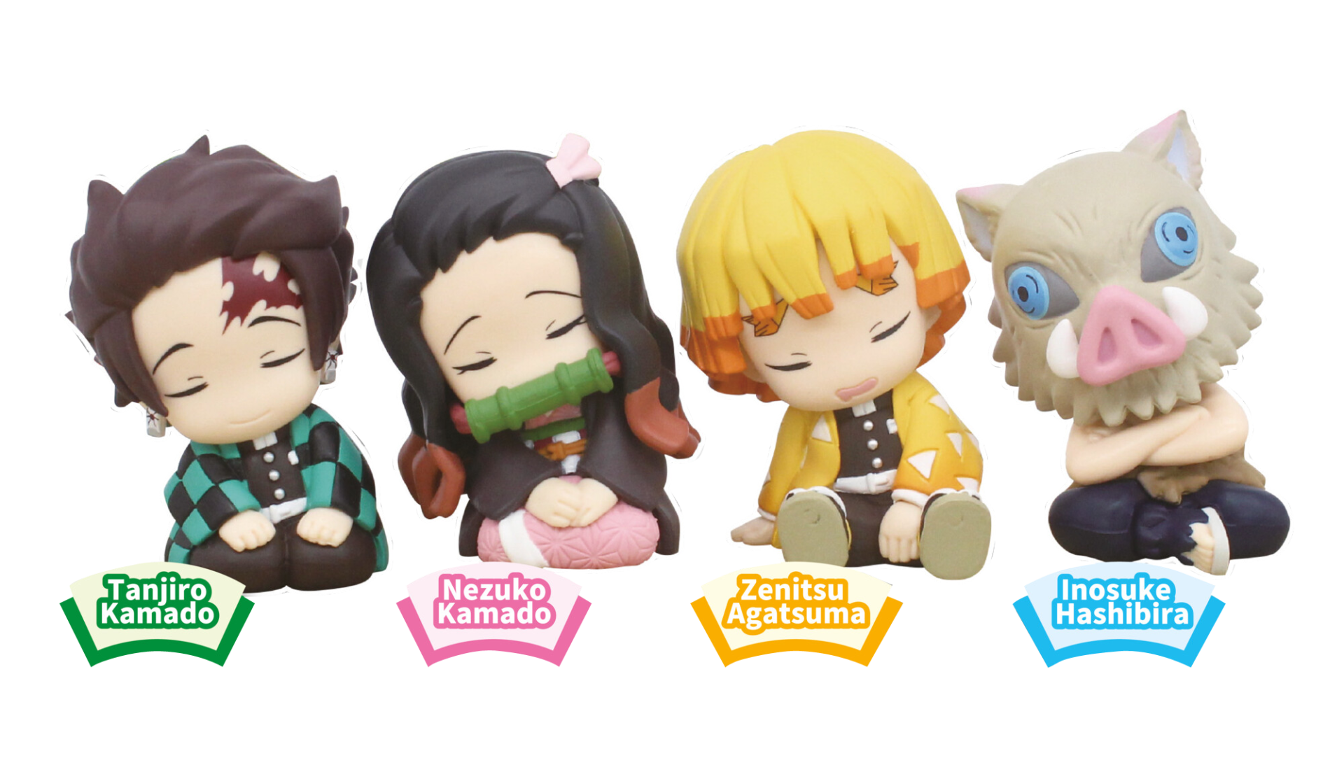 Twinchees Demon Slayer Figürleri Uyuyan Minikler