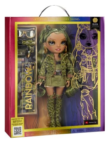 Rainbow High Moda Bebeği - Olivia Woods