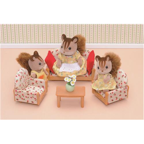 Sylvanian Families 3 Parça Koltuk Seti ve Orta Sehpa
