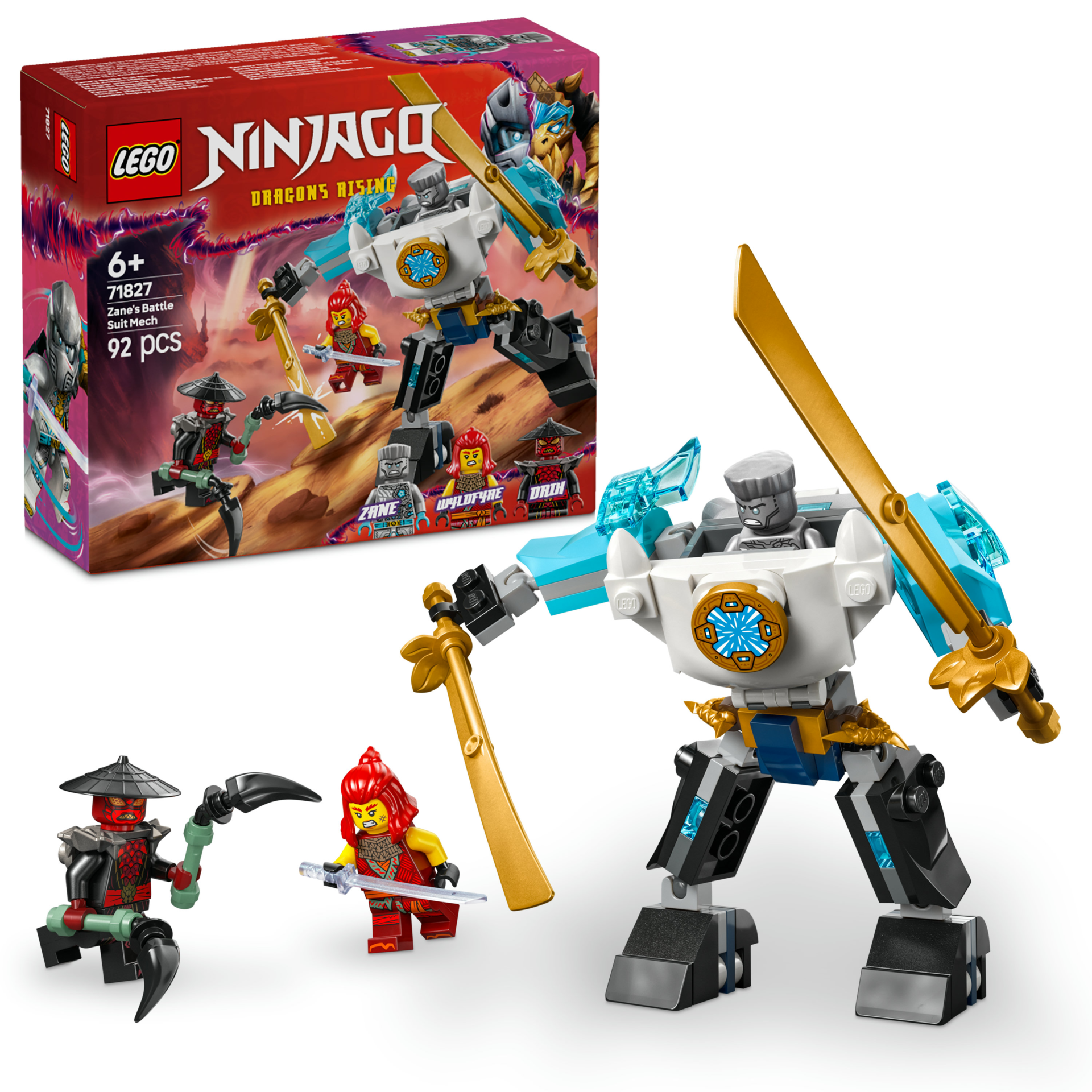 LEGO® NINJAGO® Zane’in Savaş Zırhı Mech’i Oyuncak Seti 71827