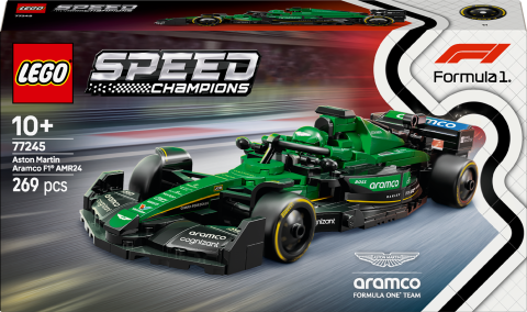 LEGO® Speed Champions Aston Martin Aramco F1® AMR24 Yarış Arabası Araç Seti 77245
