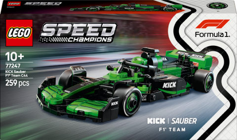 LEGO® Speed Champions KICK Sauber F1® Team C44 Yarış Arabası Oyuncak Araç 77247