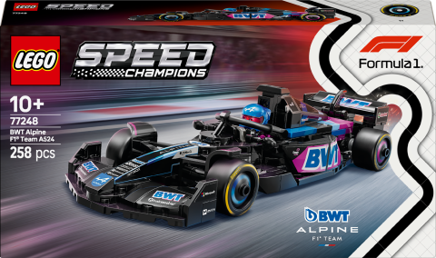 LEGO® Speed Champions BWT Alpine F1® Team A524 Yarış Arabası Oyuncak Araç 77248