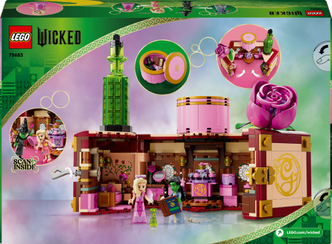 LEGO® Wicked Glinda ve Elphaba’nın Yurdu Koleksiyonluk Oyuncak Modeli 75683