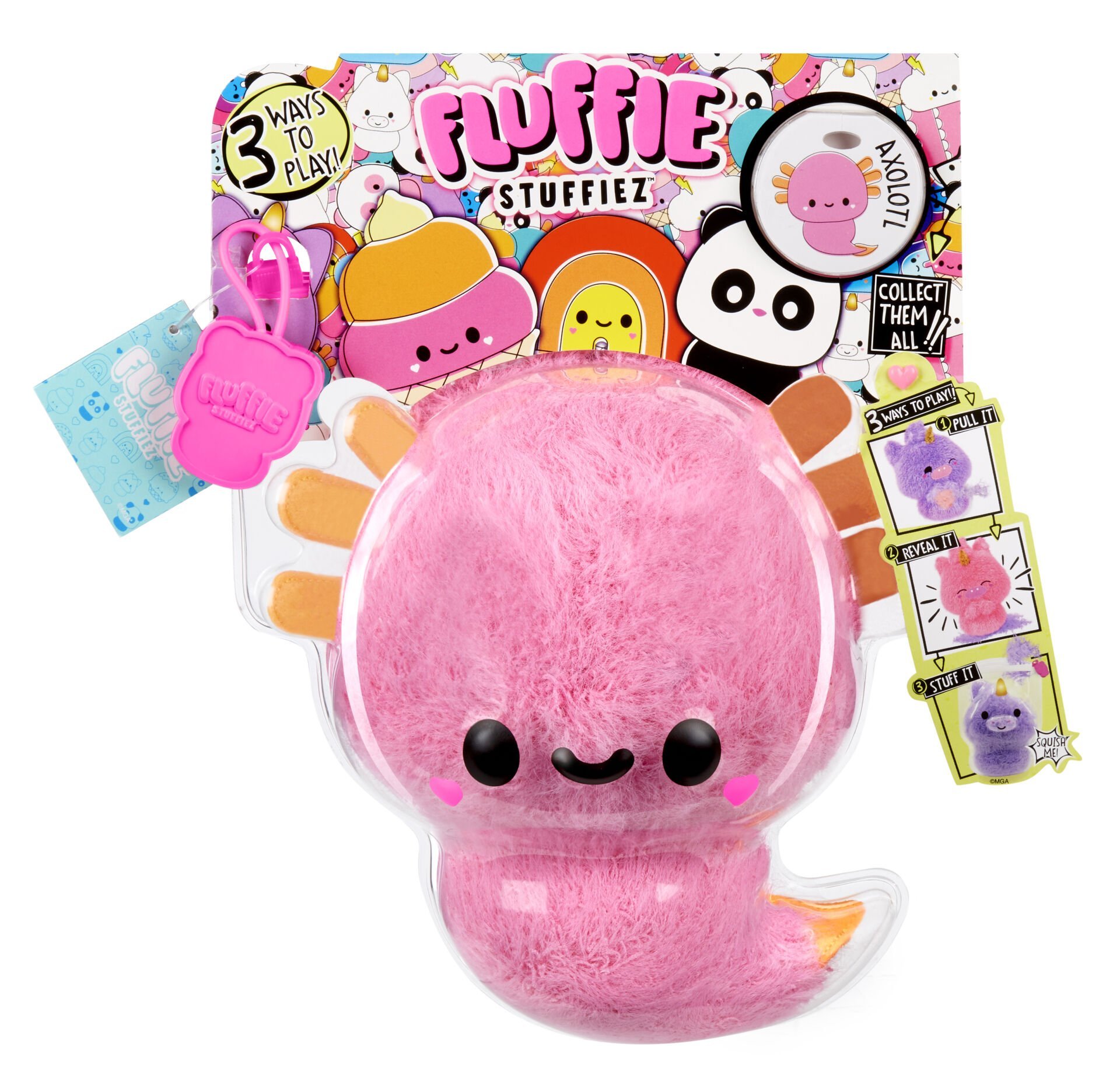 Fluffie Stuffiez Küçük Peluş Aksolotl