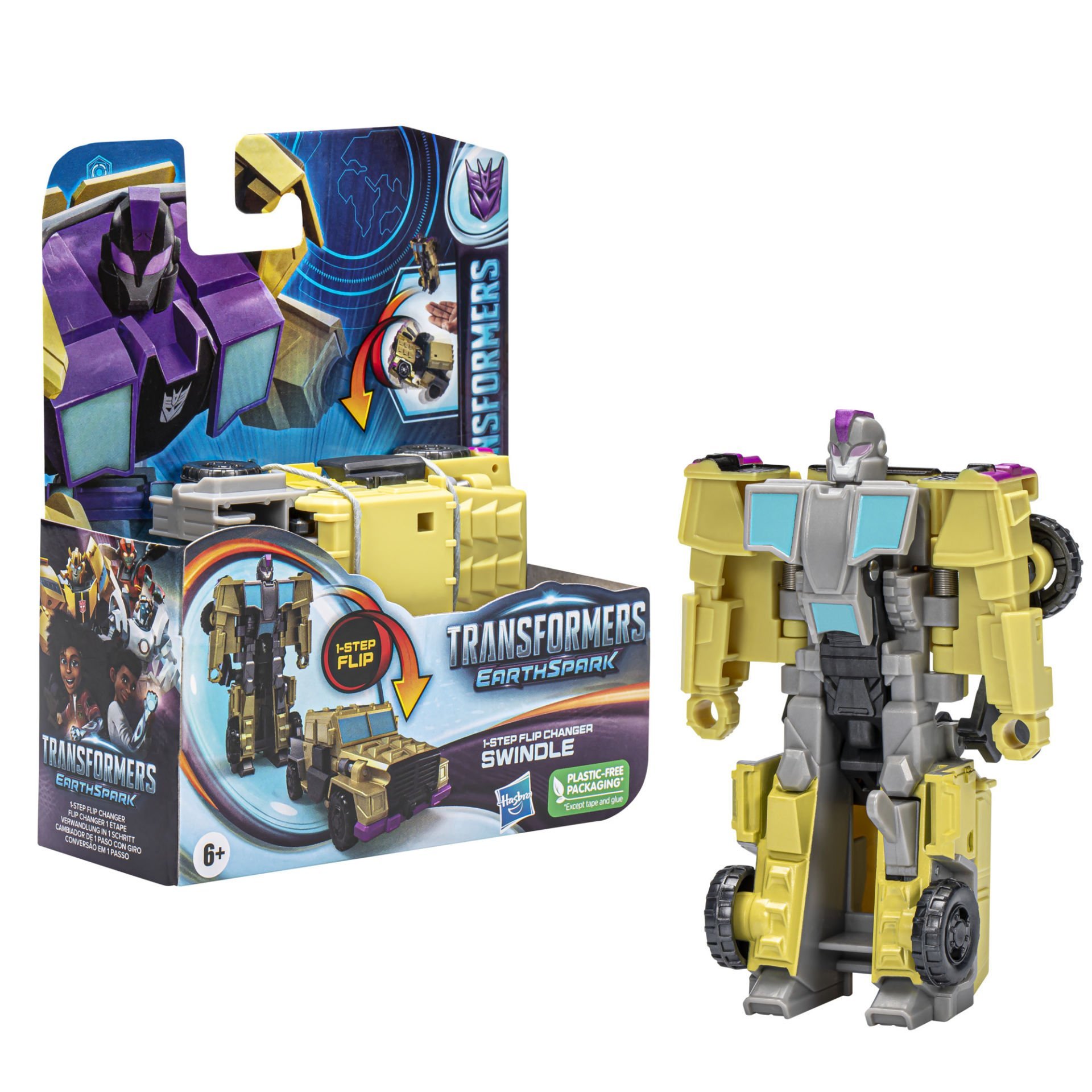 TRANSFORMERS EARTHSPARK TEK ADIMDA DÖNÜŞEN FİGÜR