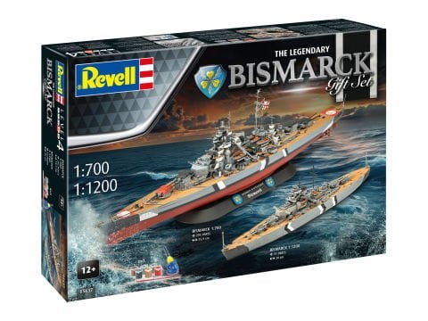 Gift Set The Legendary Bismarck (1:700 & 1:1200)
