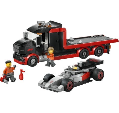 LEGO® City Audi F1® Yarış Arabalı F1® Sergileme Kamyonu 60493