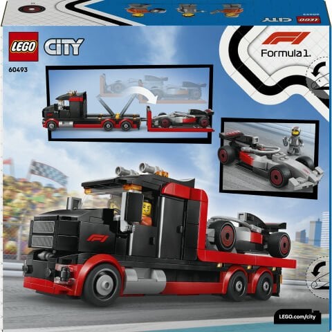 LEGO® City Audi F1® Yarış Arabalı F1® Sergileme Kamyonu 60493