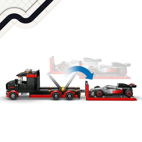 LEGO® City Audi F1® Yarış Arabalı F1® Sergileme Kamyonu 60493