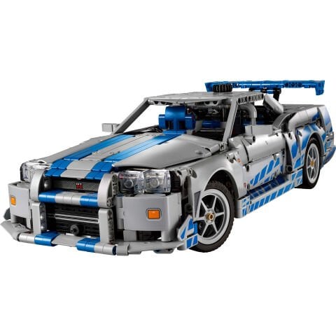 LEGO® Technic™ Daha Hızlı Daha Öfkeli Nissan Skyline GT-R (R34) Araba Modeli Seti 42210