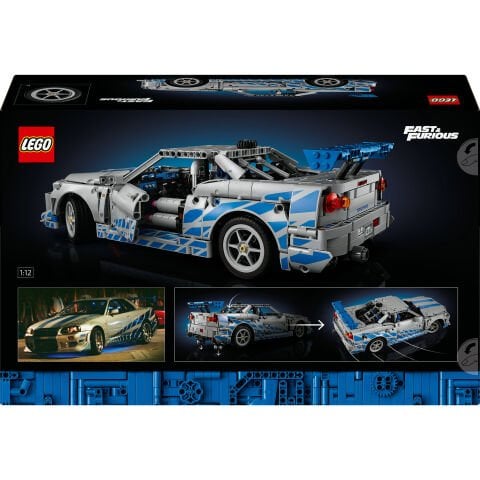 LEGO® Technic™ Daha Hızlı Daha Öfkeli Nissan Skyline GT-R (R34) Araba Modeli Seti 42210