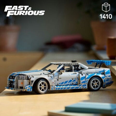 LEGO® Technic™ Daha Hızlı Daha Öfkeli Nissan Skyline GT-R (R34) Araba Modeli Seti 42210