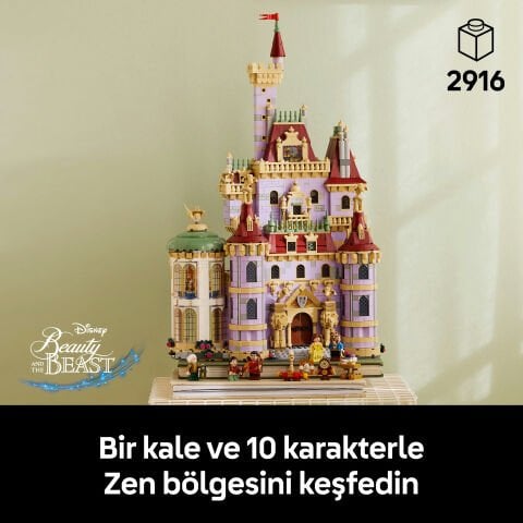 LEGO® ǀ Disney Princess Güzel ve Çirkin Şatosu Yapım Seti 43263