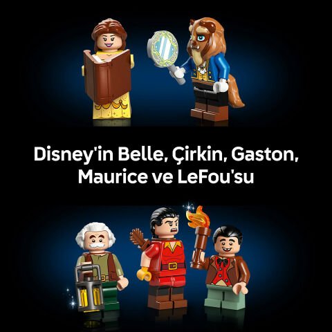 LEGO® ǀ Disney Princess Güzel ve Çirkin Şatosu Yapım Seti 43263