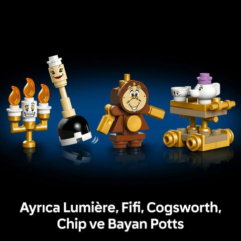 LEGO® ǀ Disney Princess Güzel ve Çirkin Şatosu Yapım Seti 43263