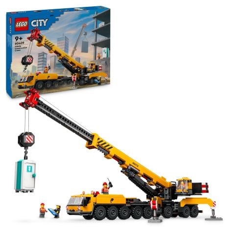 LEGO® City  Sarı Mobil İnşaat Vinci Oyuncak Seti 60409