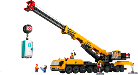 LEGO® City  Sarı Mobil İnşaat Vinci Oyuncak Seti 60409