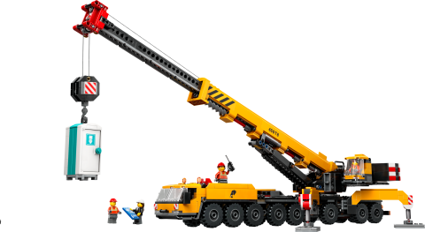 LEGO® City  Sarı Mobil İnşaat Vinci Oyuncak Seti 60409