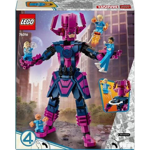 LEGO® ǀ Marvel Fantastik Dörtlü, Galactus Yapım Figürüne Karşı 76316