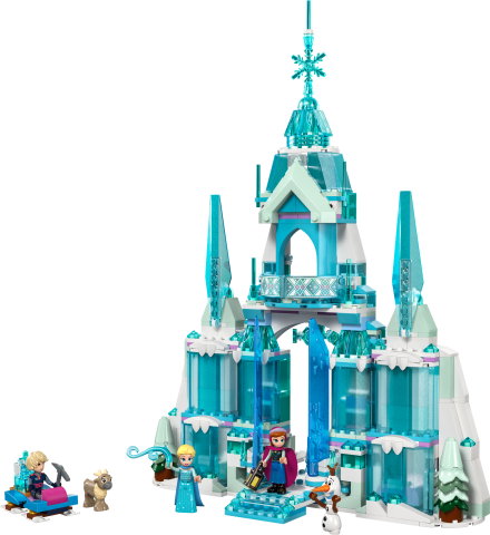 LEGO® ǀ Disney Karlar Ülkesi Elsa’nın Buz Sarayı Yapım Oyuncağı 43244