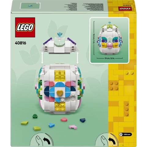 LEGO Dekoratif Paskalya Yumurtası Oyuncak Yapım Seti 40816
