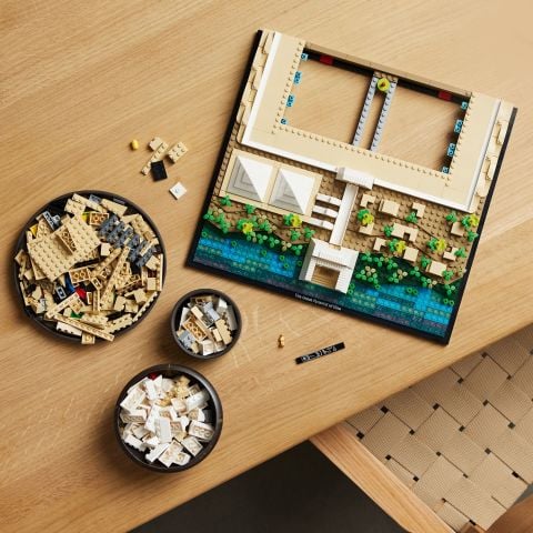 LEGO® Architecture Mimari Simgeler Koleksiyonu: Keops Piramidi 21058 - Yetişkinler için Koleksiyonluk Model Yapım Seti (1476 Parça)