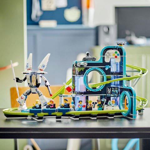 LEGO® City Robot Dünyası Hız Treni Parkı Oyuncağı 60421