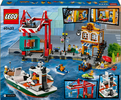 LEGO® City Yük Gemili Liman Oyuncağı 60422