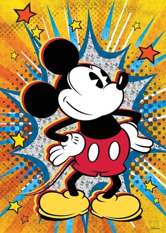 1000p Puzzle WD Retro Mickey