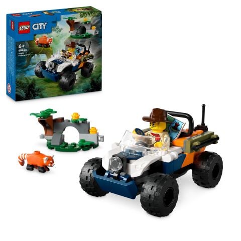 LEGO® City Orman Kaşifinin ATV’li Kırmızı Panda Görevi Seti 60424