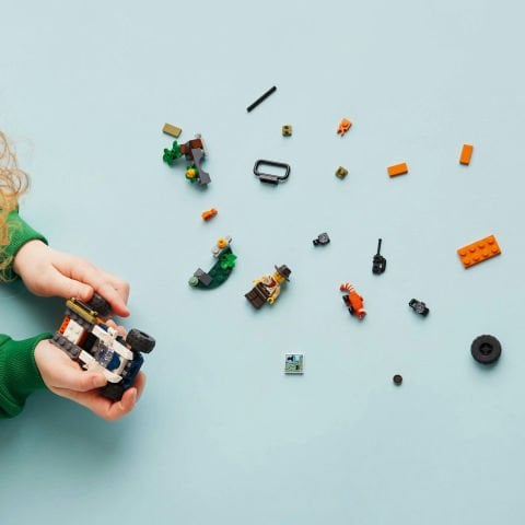 LEGO® City Orman Kaşifinin ATV’li Kırmızı Panda Görevi Seti 60424