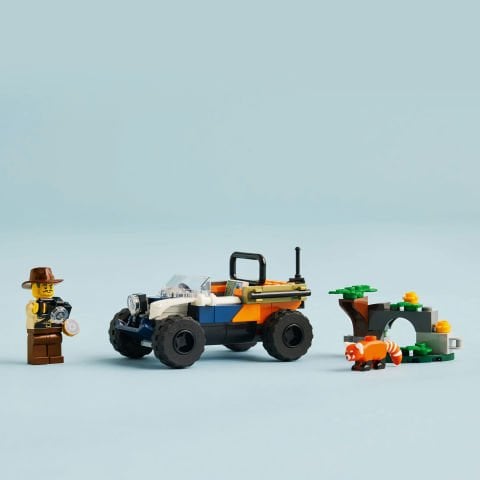 LEGO® City Orman Kaşifinin ATV’li Kırmızı Panda Görevi Seti 60424